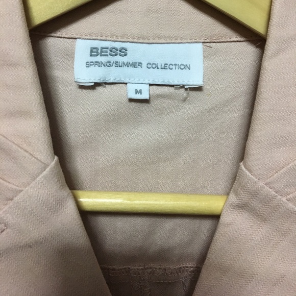 Bess Light Pink Blazer - Picture 3 of 4